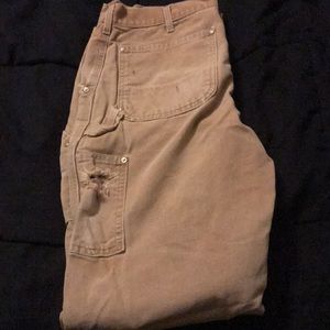 Carhartt 33x36 double front work pants